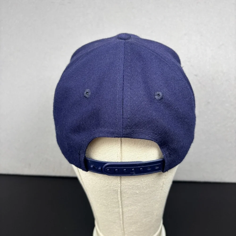 Vintage Great Lakes Cruise 2000 Navy Blue Ship Military Hat Snapback Cap
